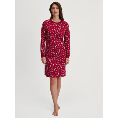 Chemise de nuit manches longues Coton FAMILY & FRIENDS CALIDA