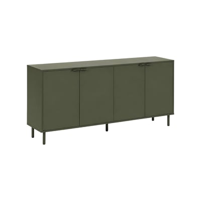 Buffet décor bois et métal 4 portes 160cm ELLIE SWEEEK