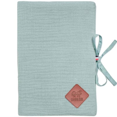 Protège carnet de santé en gaze de coton JEANNE SEVIRA KIDS