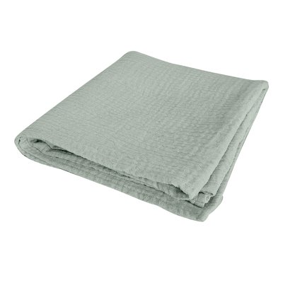 Drap Housse en Gaze Coton tendance uni bebe DOUCEUR D'INTÉRIEUR