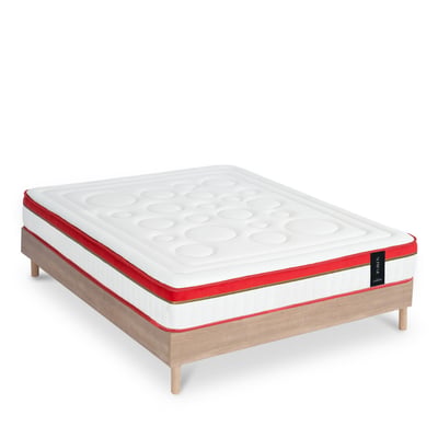 Ensemble Matelas SUPREME et Sommier SÉLÉNA MAISON AUBERTIN