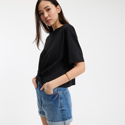 Tee shirt col carré sans manches LA REDOUTE COLLECTIONS