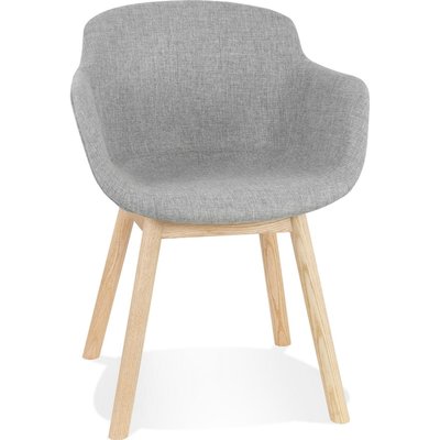 Fauteuil en bois et textile, Lambic KOKOON DESIGN