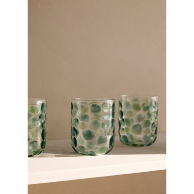Verre en borosilicate mouchetté MANGO HOME