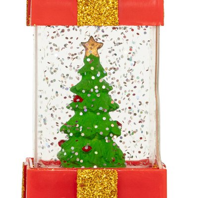 Décoration cadeau H13 cm 1 LED blanc chaud à piles FEERIC LIGHTS & CHRISTMAS
