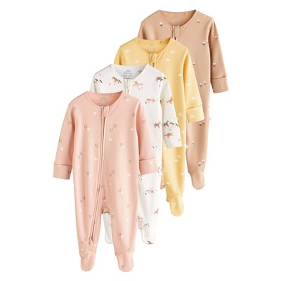Dors-bien bébé zippé, lot de 4 NEXT