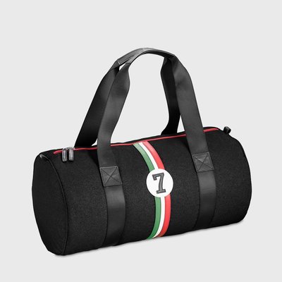 E2R Sac de sport pour homme Steevy en tissu et cuir numéro 8 OH MY BAG