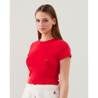 Top en jersey à motifs BRODCHERRIZ UNDIZ