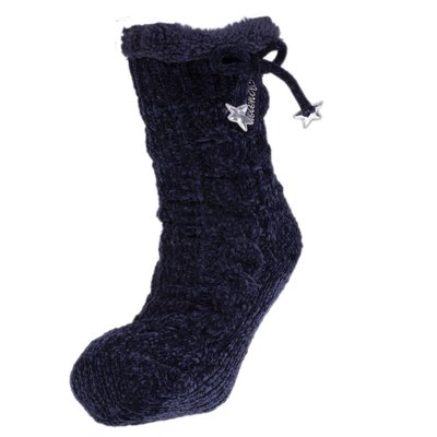 Chaussettes d'intérieur ultra confortables, avec picots antidérapants ISOTONER