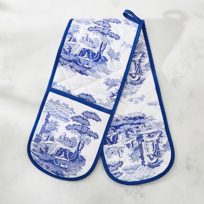 Blue Italian Double Oven Glove PIMPERNEL