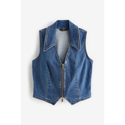 Gilet en jean La Redoute