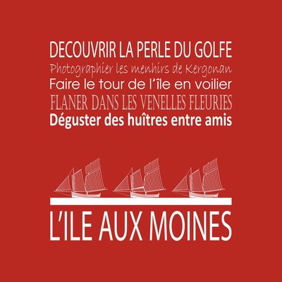 Tableau Sur Toile Île Aux Moines RÉGIONALISME CEANOTHE