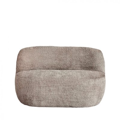 Banquette 2 places en tissu bouclette- MO DRAWER