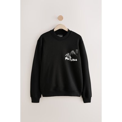 Sweat ras du cou graphique hokusai NEXT