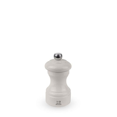 Moulin à sel manuel en bois laqué, ivoire, 10 cm - 4' Bistro PEUGEOT