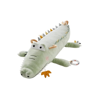 Grande peluche d'activités Crocodile VERTBAUDET