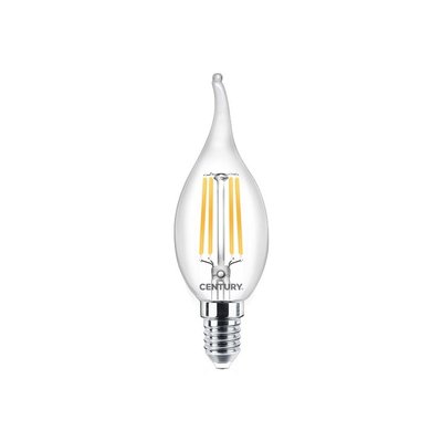 Ampoule Filament Led E14 Coup De Vent 4w Blanc Chaud MILLUMINE