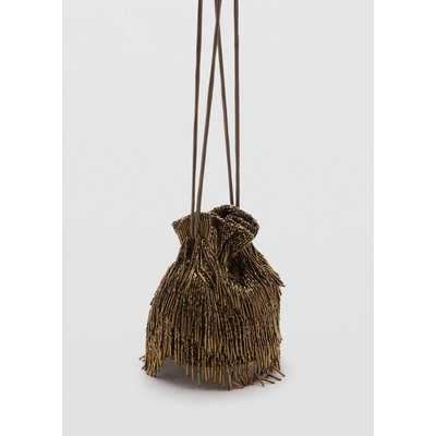 Sac porté main perles MANGO
