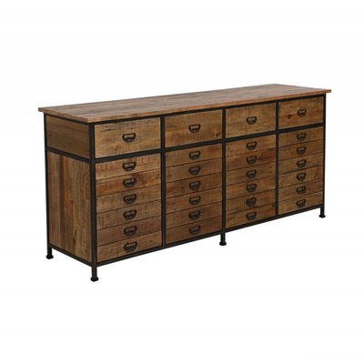 Buffet bas 4 portes 4 tiroirs - MANUFACTURE INTERIOR'S