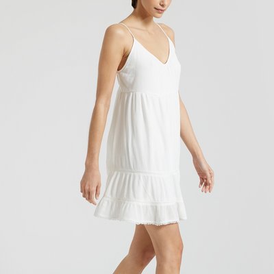 Robe courte à fines bretelles à nouer au dos SUPERDRY