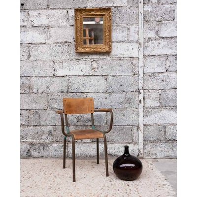 Chaise d'école Alma N°1776 - Bon état DEBONGOUT