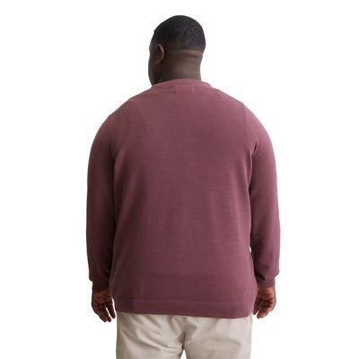 Pull-over regular en piqué de coton bio MARC O'POLO