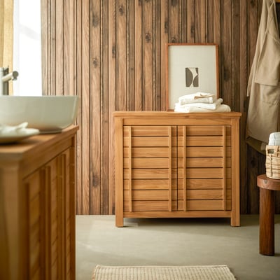 Meuble de rangement salle de bain, ROSE TIKAMOON