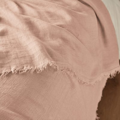 Linange 100% Washed Linen Bedspread LA REDOUTE INTERIEURS