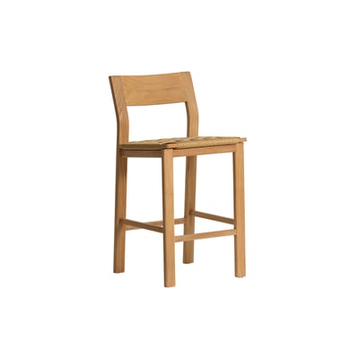 Chaise de bar de jardin en teck  PIANA BERAH GETAH