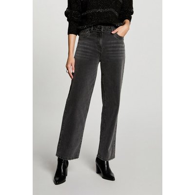 Jeans mom détails strass MORGAN