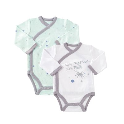 2 bodies croisés - Maman et papa TROIS KILOS SEPT