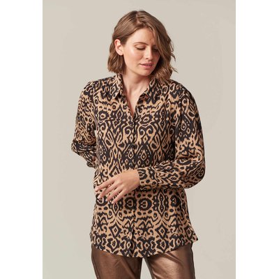 Chemise femme en viscose à motifs ethniques PAULA DEELUXE