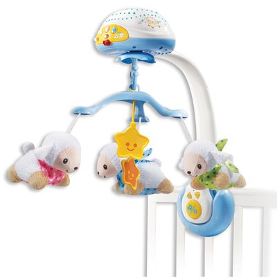 Lumi mobile Compte-moutons bleu VTECH