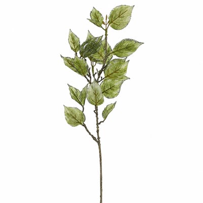 Branche de laurier pailleté artificielle H43 SIA