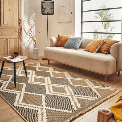 Tapis intérieur extérieur à motif scandinave TULUM NAZAR RUGS