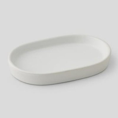 Porte savon Ceramique blanc mat MONOPRIX MAISON