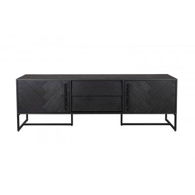 Meuble TV en bois et acier - CLASS LOW DUTCHBONE