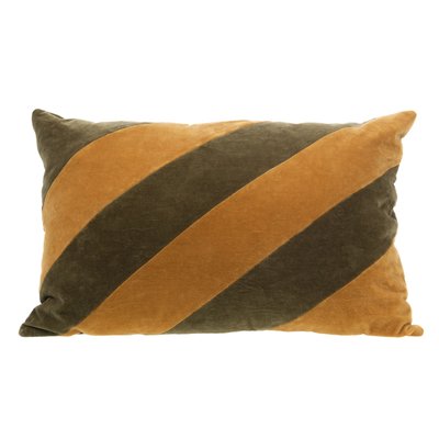Coussin bande trio Kaki 40x60 cm AMADEUS