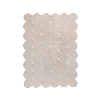 Tapis Rectangulaire en coton BISCUIT LORENA CANALS