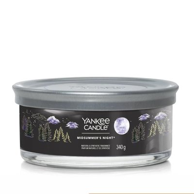 Bougie signature nuit d'été 5 mèches YANKEE CANDLE