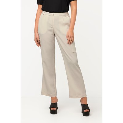 Pantalon cargo à jambe large. Poches cargo ULLA POPKEN