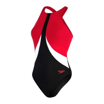 Maillot de bain 1 pièce motif/style blocs de couleurs SPEEDO