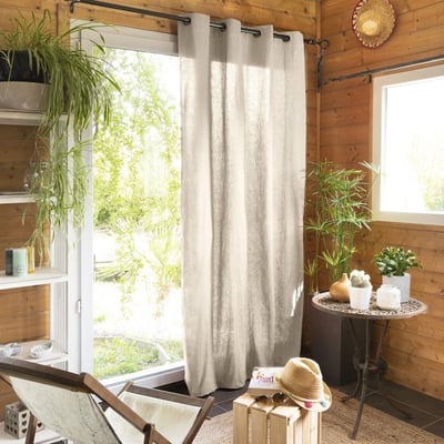 Rideau en 100% Coton Dahlia EDEN