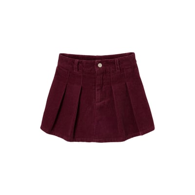 Jupe short plissée VERTBAUDET