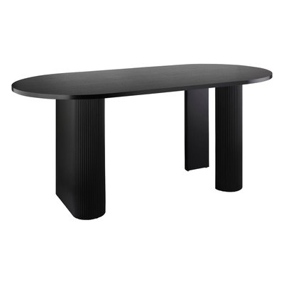 Table à manger ovale en bois pour 6 personnes OLOVA ATMOSPHERA