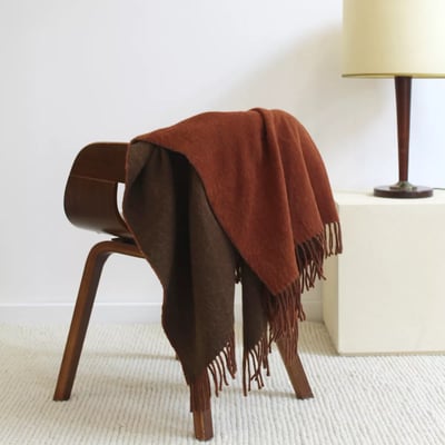 Plaid laine & autres fibres DUETTO GARNIER THIEBAUT
