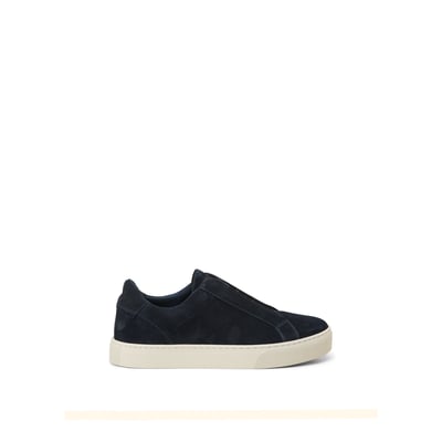 Baskets à semelles Cupsohlen, modèle Agar en cuir velours huilé MARC O'POLO