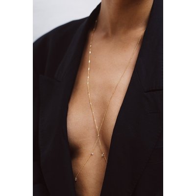 Bijou de corps pampille Sofia - Or 750‰ Diamant blanc YAY PARIS