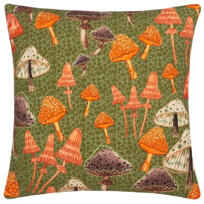 Mushroom Fields Abstract Cushion FURN.