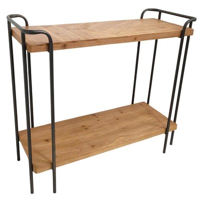 Console 2 niveau en bois clair ATELIER PIER IMPORT